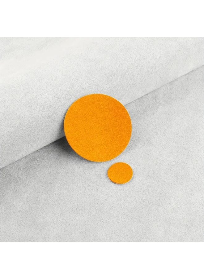 Orange Patch 2 قطعة غطاء مقبض وسائط لوحة تحكم السيارة لسيارات مازدا 3 وCX-30 وCX-50 من 2019 إلى 2025 - Image 4